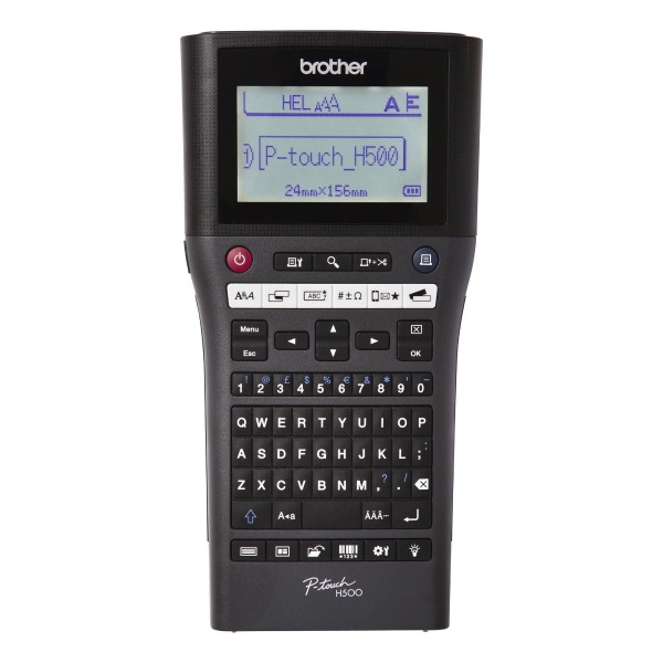 MERKEMASKIN P-TOUCH H500 BROTHER QWERTY