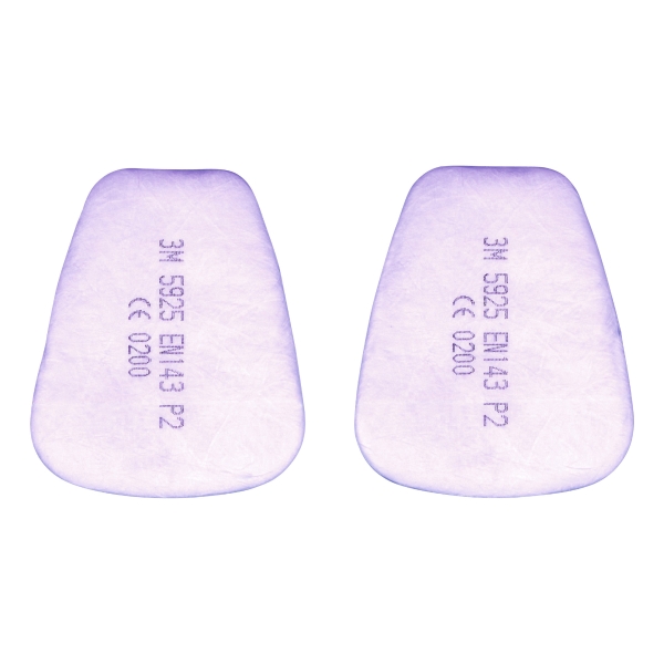 3M 5925 P2 PARTICULATE FILTERS PACK OF 20