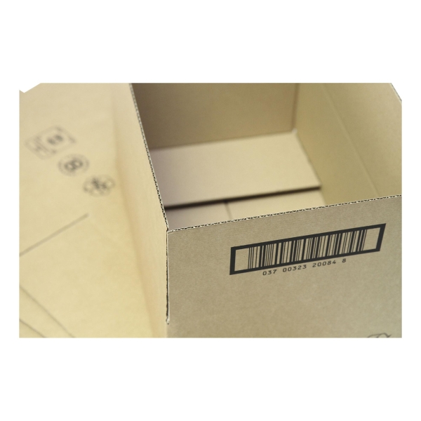 KRAFT C/BOARD BOX SINGLE WALL 300X220X180MM PACK OF 25