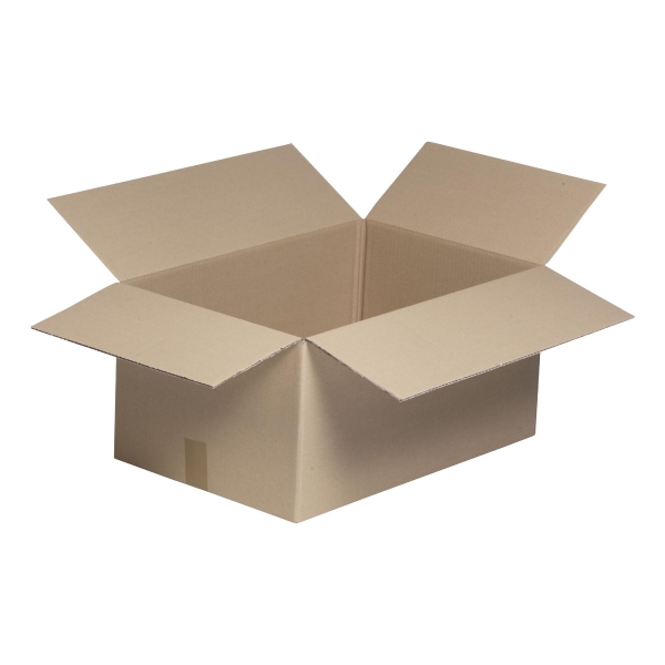 Single Wall Kraft Cardboard Box 600X400X300mm Pack of 20