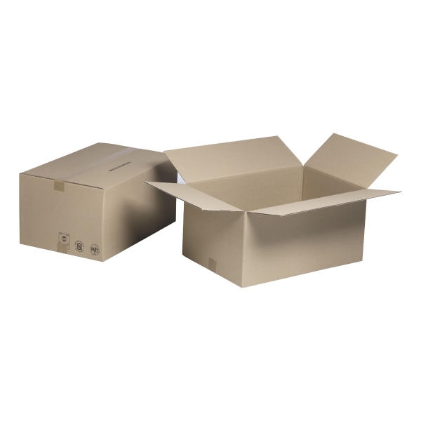 AMERICAN KRAFT CARDBOARD BOX 1-WALL 600 X 400 X 300MM - PACK OF 20