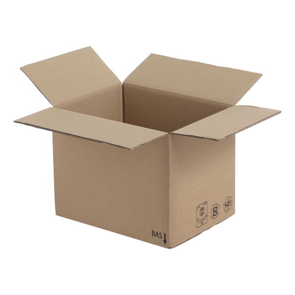 Double Wall Kraft Cardboard Box 600X400X300mm Pack of 10
