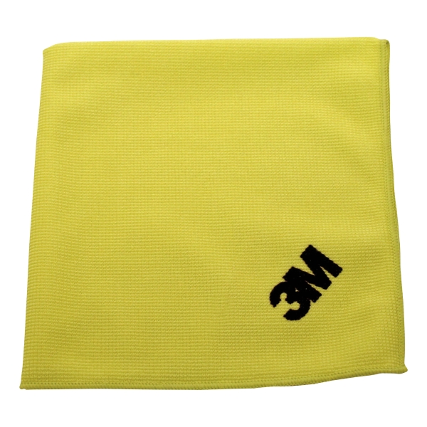 3M essential microfiber cleaning cloth yellow - pack of 10