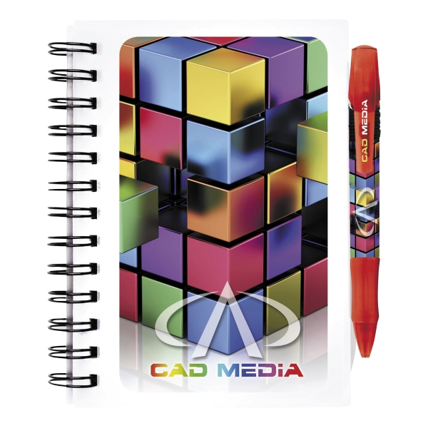 NOTEBOOK 17.5 x 25 CM BIC AVEC COUVERTURE PLASTIQUE