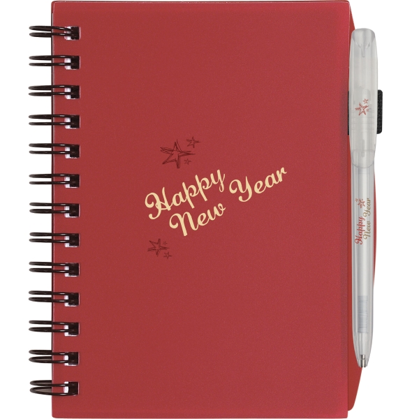 NOTEBOOK 17.5 x 25 CM BIC AVEC COUVERTURE PLASTIQUE