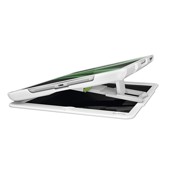 LEITZ COMPLETE PRIVACY COVER & STAND IPAD AIR LANDSCAPE WHITE