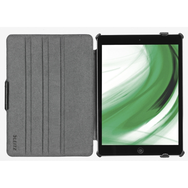 LEITZ COMPLETE SMART GRIP COVER FOR IPAD AIR BLACK
