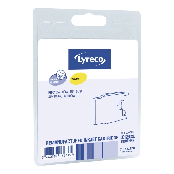 LYRECO I/JET COMP BROTHER LC 1280XL YLLW