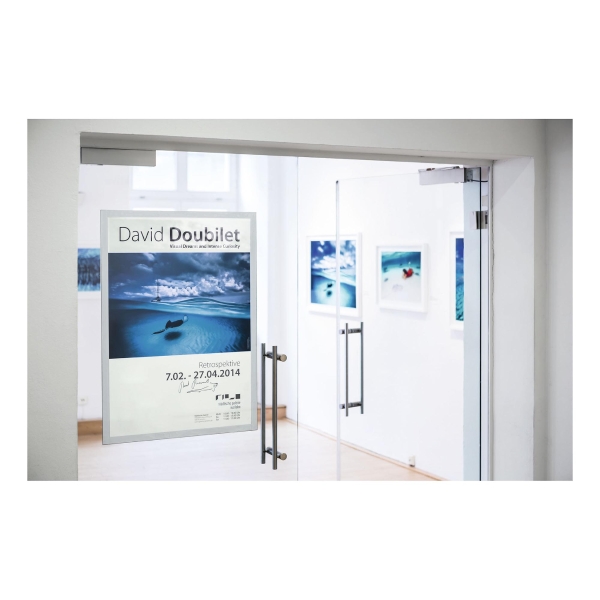 CADRE D'AFFICHAGE ADHESIF DURAFRAME POSTER DURABLE A1 ARGENT 499723