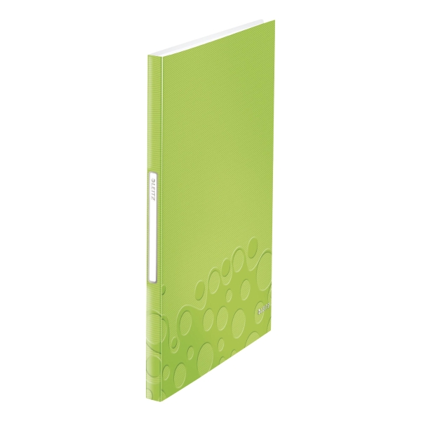 Leitz WOW display book 40 pockets PP max 80 sheets A2 23,1X31CM green