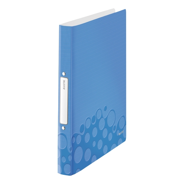 LEITZ 4257 WOW 2-RING BINDER BLUE