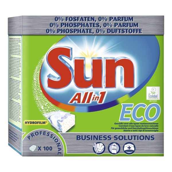Sun Professional All In 1 Dishwasher Tablets - Box of 100