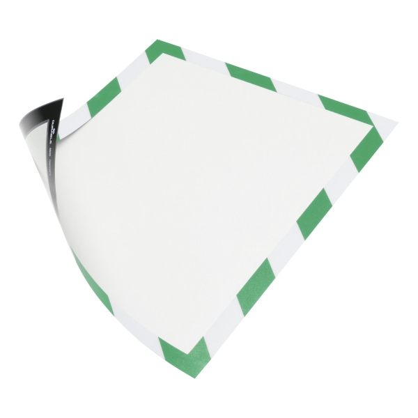 Durable Magaframe magnetic frame - green/white - pack of 5