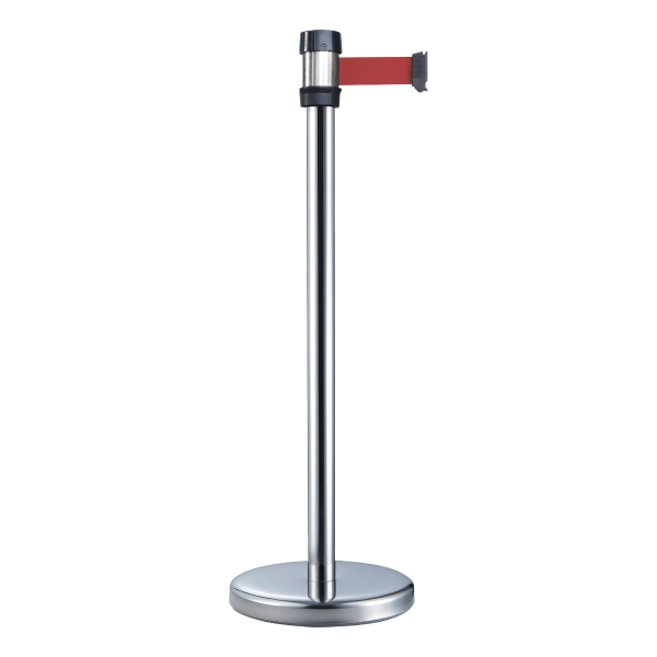 VISO CONTROLPOST RS-2-SR-RE METALLIC WITH STRAP RED 2 METRE