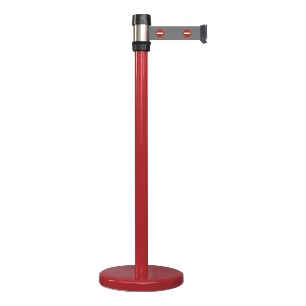 VISO CONTROLPOST RS-2-RO-ENT RED WITH STRAP RED/GREY 2 METRE
