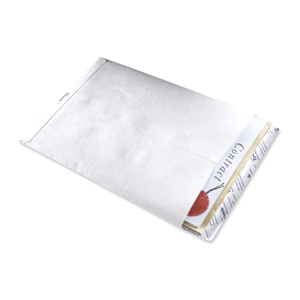 Tyvek tear resistant bags 162x229mm white - box of 100