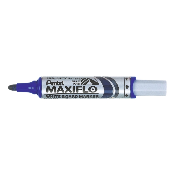 PENTEL MAXIFLO MWL5M DRYWIPE WHITEBOARD MARKER BLUE