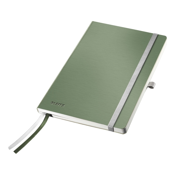 LEITZ STYLE NOTEBOOK SOFT COVER A5 SQUARED 5X5 GREEN