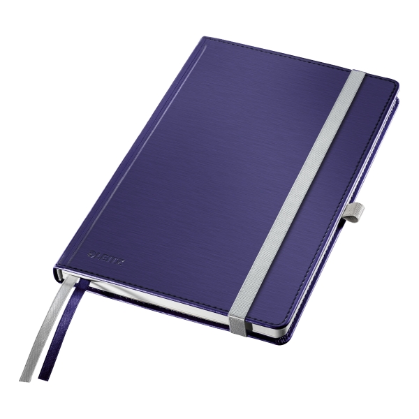 LEITZ STYLE NOTEBOOK SOFT COVER A5 SQUARED 5X5 BLUE
