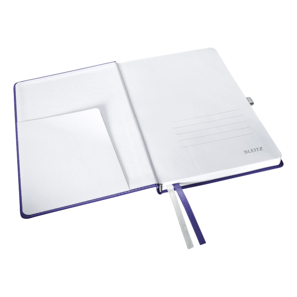LEITZ STYLE NOTEBOOK SOFT COVER A5 SQUARED 5X5 BLUE