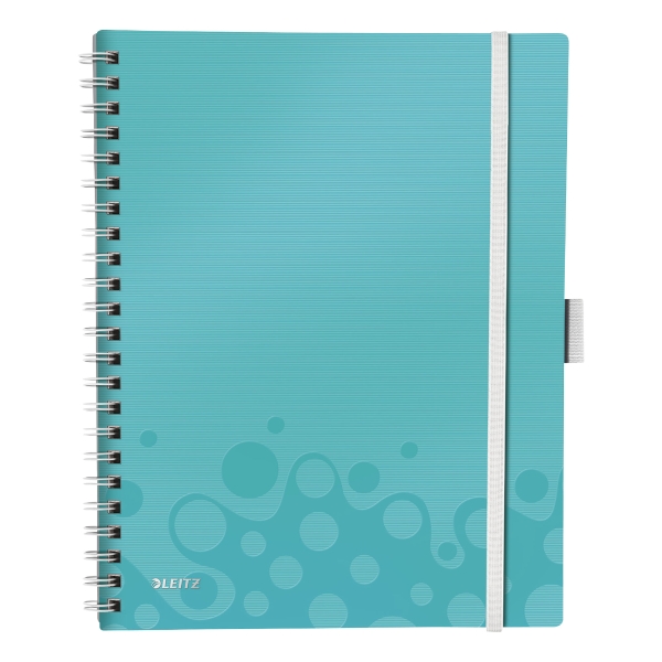 CAHIER LEITZ 4645 WOW BE MOBILE PP A4 160P 80GR 5X5 MICRO-PERFOREES MENTHE