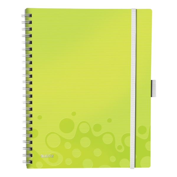 Leitz WOW cahier Be Mobile PP A4 5x5 mm quadrillé vert