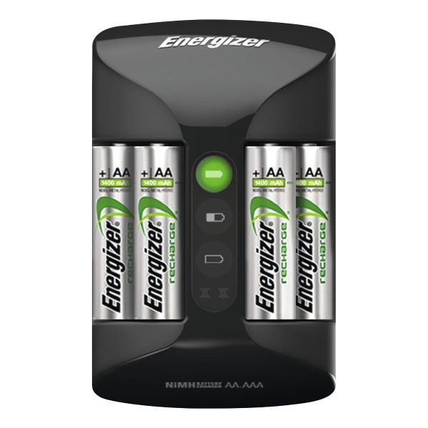 ENERGIZER PRO CHARGER 4AA 2000MAH PRECHARGED UK PLUG