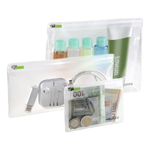 SET FUNDAS VIAJE LEITZ MULTIUSOS  ZIP