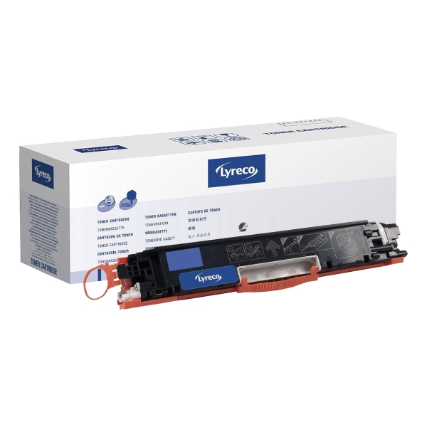 TONER LASER LYRECO PER STAMPANTI HP CLJ PRO M 176/177 - 1K - CIANO