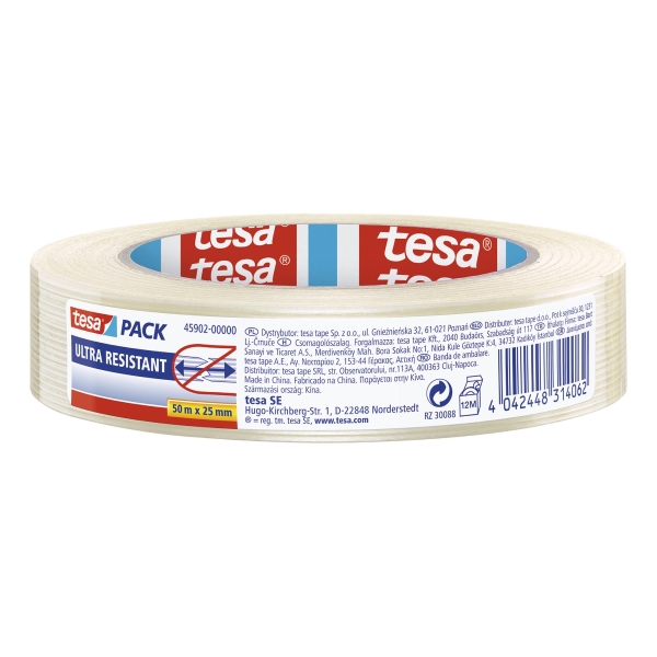 TESA 45902 MONO FILAMENT TAPE 25MMX50M