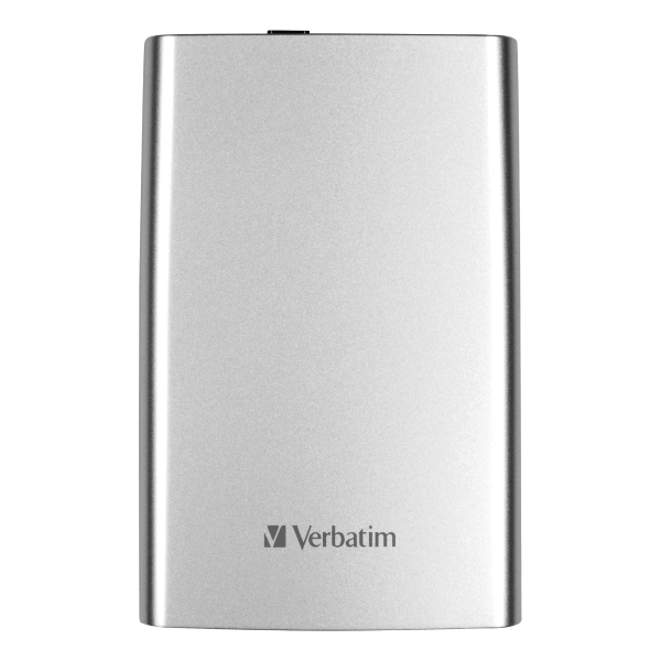 Přenosný USB hard disk Verbatim USB 3.0 2,5', stříbrný, 2 TB