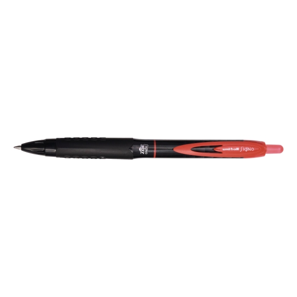 Uniball Signo Umn 307 Red Gel Ink Ball Pen 0.7mm - Box Of 12