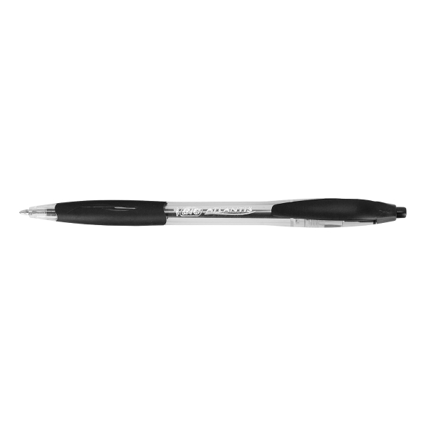 Bic Atlantis toll – előnyös kiszerelés, 12 db toll + 5 db szövegkiemelő, fekete