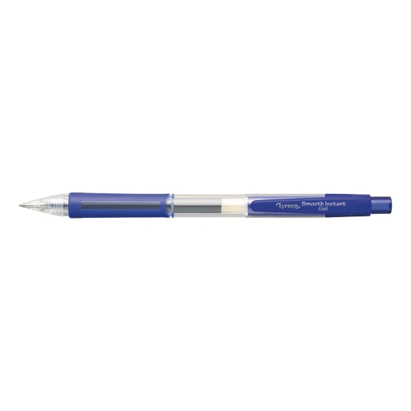 Lyreco G-Roll Blue Gel Ink Pen 0.7mm - Box Of 12