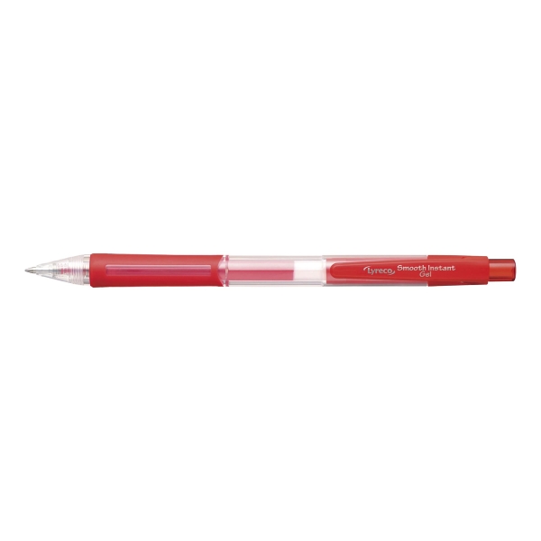 Lyreco G-Roll Red Gel Ink Pen 0.7mm - Box of 12