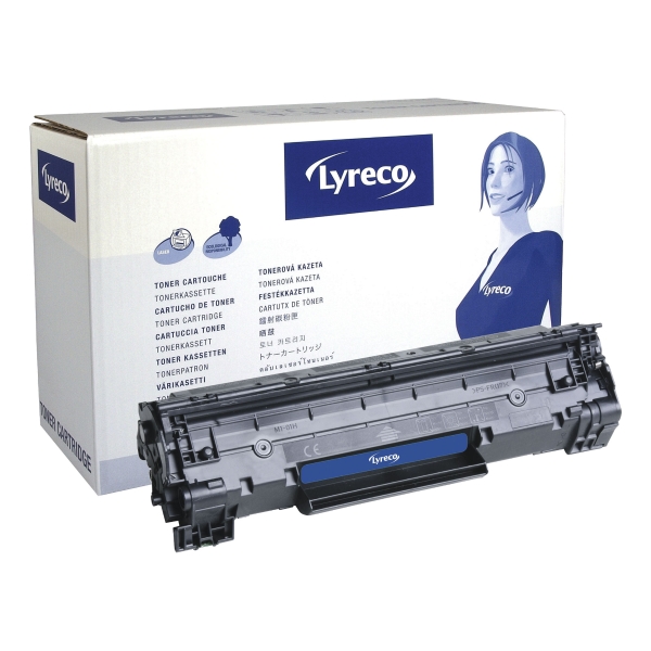 Lyreco HP CF283X 代用環保鐳射碳粉盒 黑色