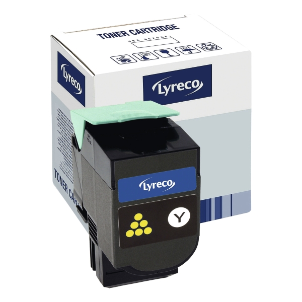 Toner Lyreco kompatibilní  LEXMARK C544/X544 žlutý do laserových tiskáren