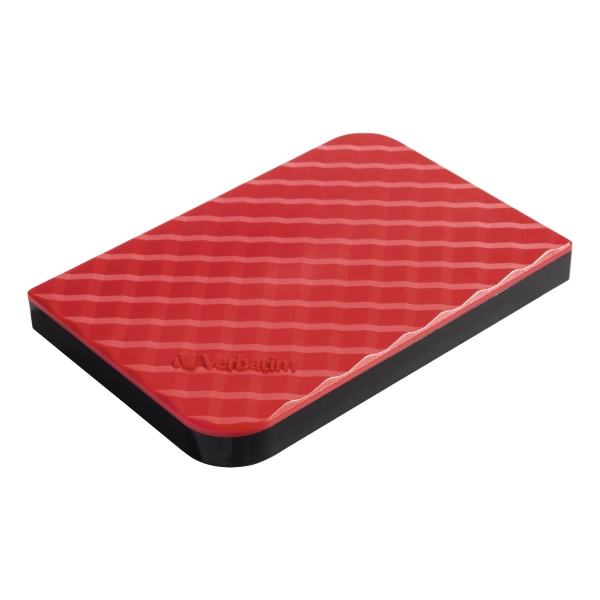 Verbatim 53203 2.5' Portable HDD Hard Disc Drive 1Tb Red