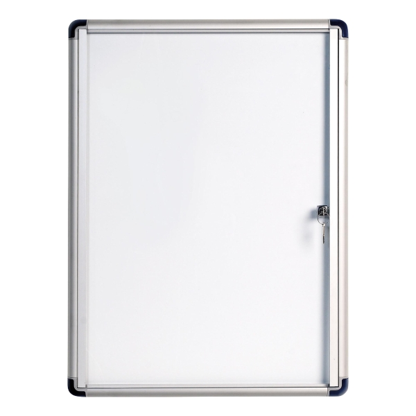 Bi-Office Magnetic Whiteboard Glazed Case 4xA4