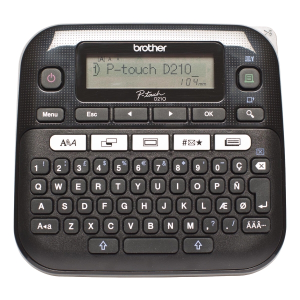 BROTHER PT-D210VP P-TOUCH MACH QWERTY