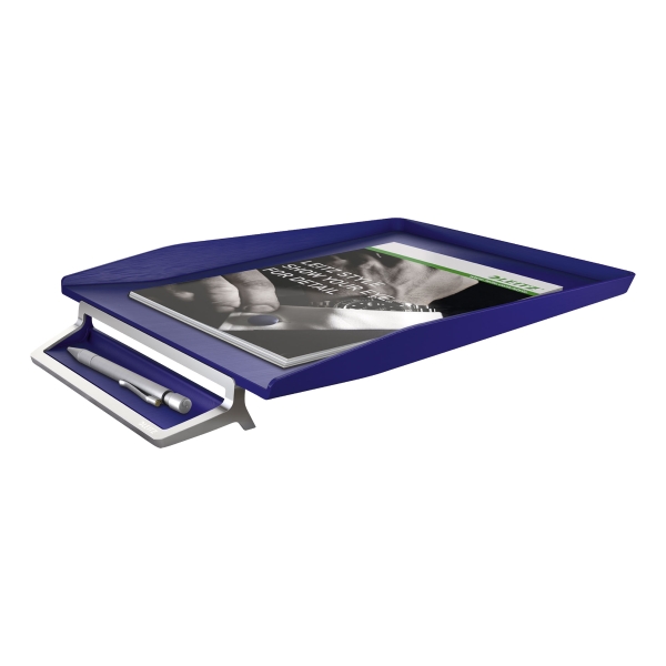 CORB A COURRIER LEITZ STYLE METAL BLEU