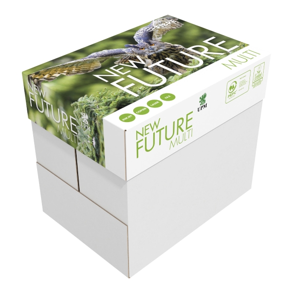 Future Multitech White A4 Paper 80gsm - Box of 5 Reams (5 X 500 Sheets)