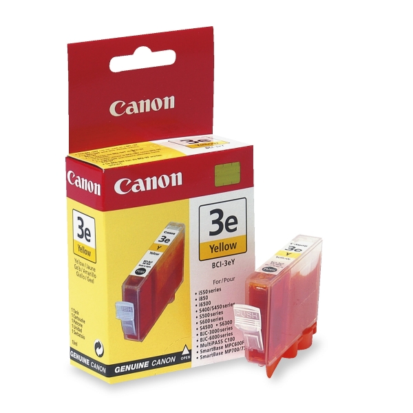 CANON BCI-3E INKJET CARTRIDGE YELLOW