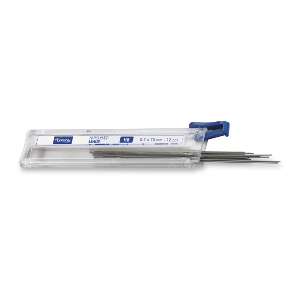 Lyreco pencil lead refills 0,7mm HB - box of 12