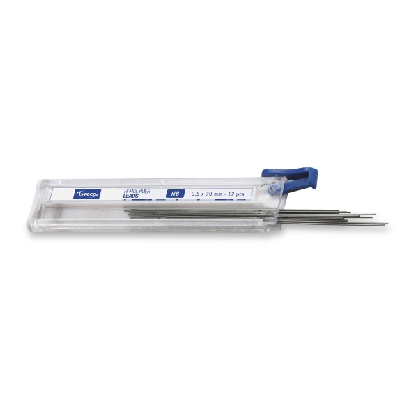 Lyreco pencil lead refills 0,5mm HB - box of 12