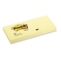 3M POST-IT NOTES 38X51MM CANARY YELLOW - PACK OF 12