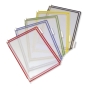 Tarifold Assorted Colours A4 Pivoting Pockets For Tarifold Displays - Pack of 10