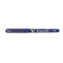 Roller Pilot V-Ball - encre liquide - pointe fine - bleu