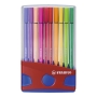 Stabilo 68 Assorted Colour Fibre Tip Pens - Box Of 20