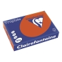 Trophée farebný papier Clairefontaine, A4 80g/m² -  tehlovočervený